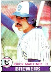 1979 Topps Baseball Cards      243     Buck Martinez DP